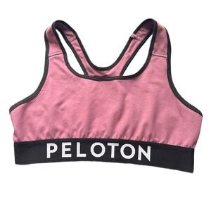 Peloton Sports Bra Black and Dusty Rose Large